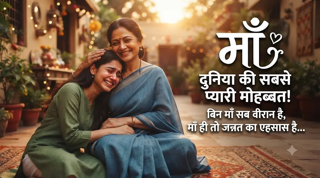 Maa Shayari in Hindi