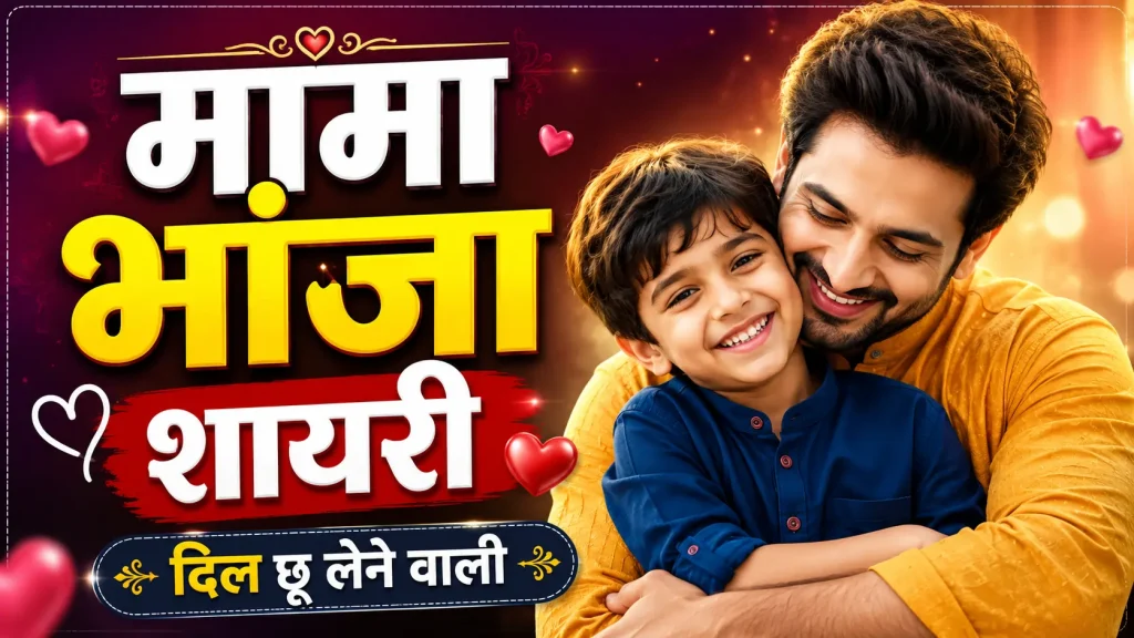 मामा-भांजा शायरी
