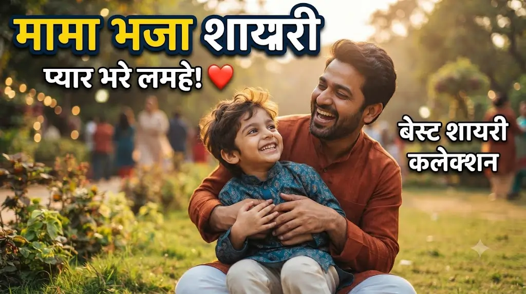 Mama Bhanja Shayari in Hindi: मामा और भांजे के प्यार भरे रिश्ते पर खूबसूरत शायरी