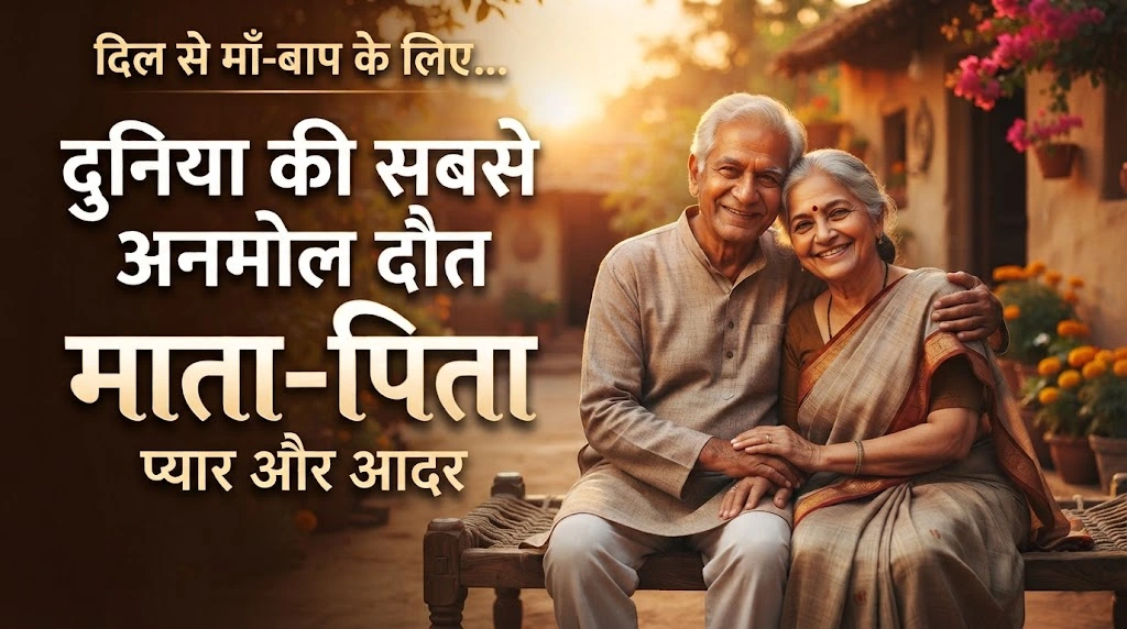 Mata Pita Ki Shayari in Hindi: 100+ दिल छूने वाली शायरी