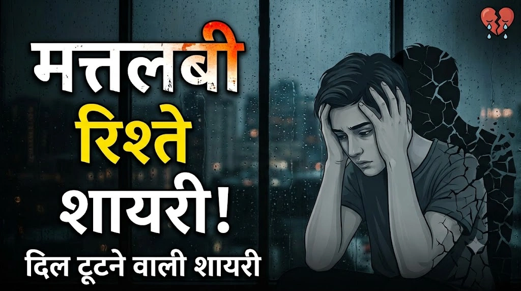 Matlabi Rishte Shayari 