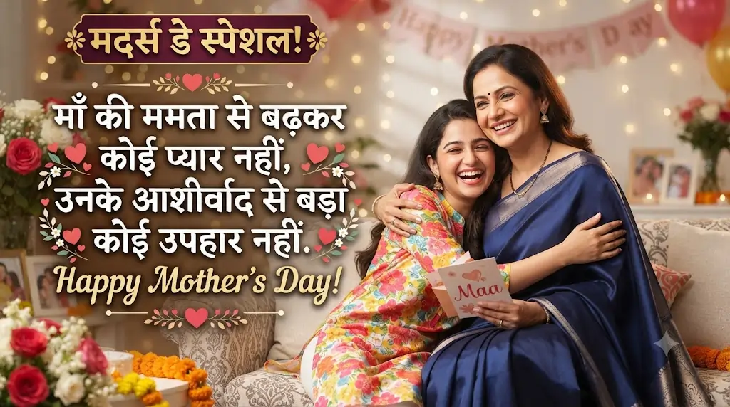 मातृ दिवस शायरी हिंदी में
