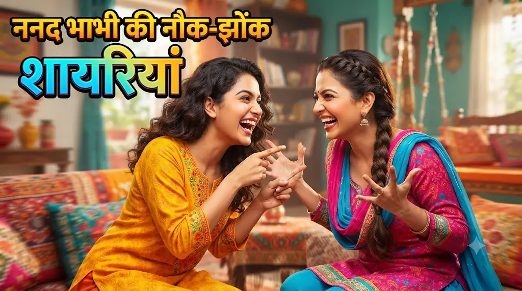 Nanad Bhabhi Ki Nok Jhok Shayari in hindi