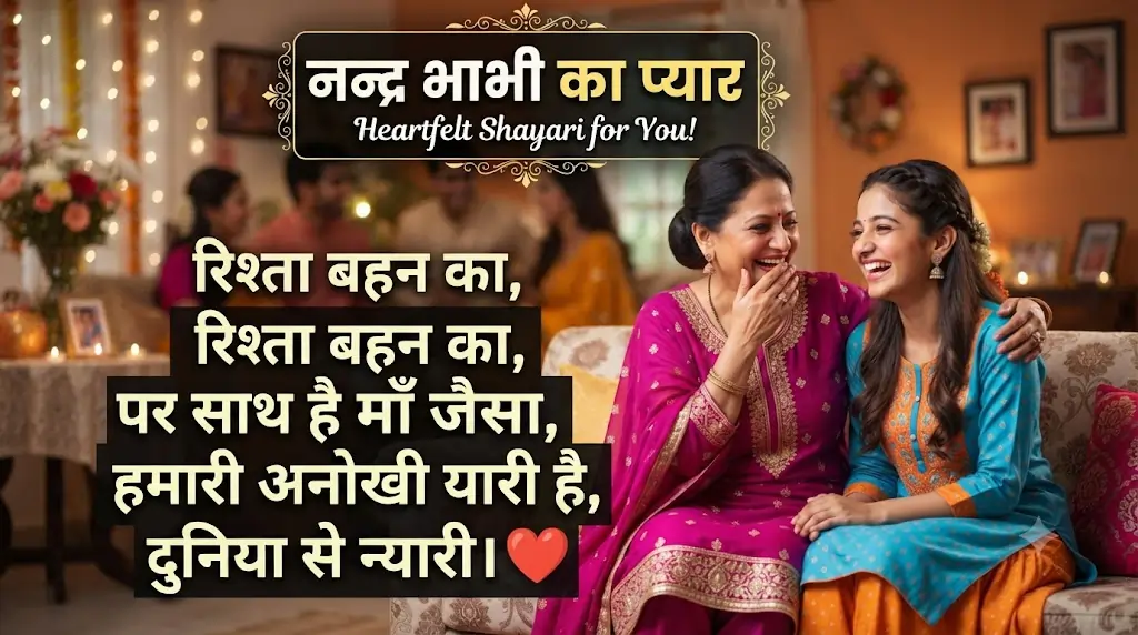 Nanad Bhabhi Shayari for WhatsApp Status in hindi