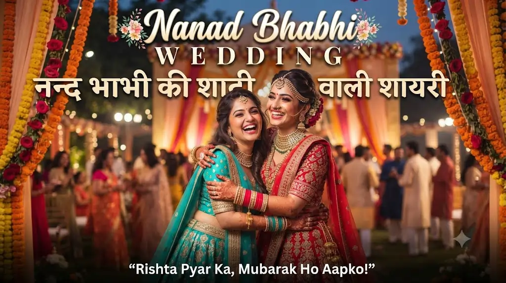 Nanad Bhabhi Wedding Shayari in hindi