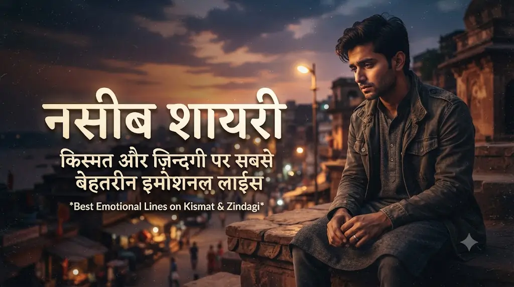 Naseeb Shayari in Hindi: Best Emotional Lines on Kismat and Zindagi
