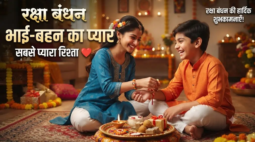 रक्षा बंधन भाई बहन शायरी हिंदी में