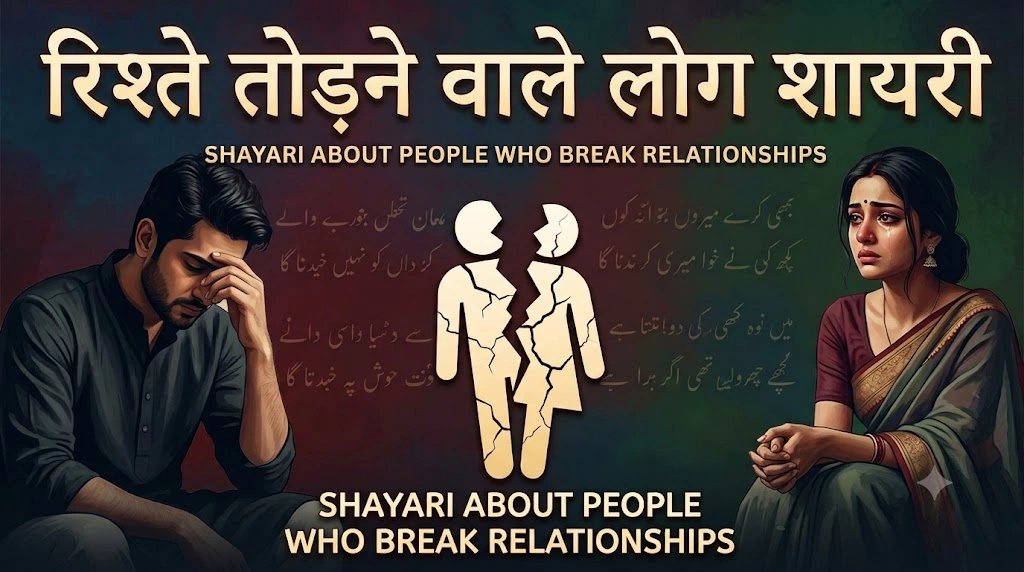 Rishte Todne Wale Log Shayari in hindi