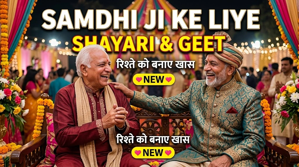 Samdhi Ji Ke Liye Shayari in hindi