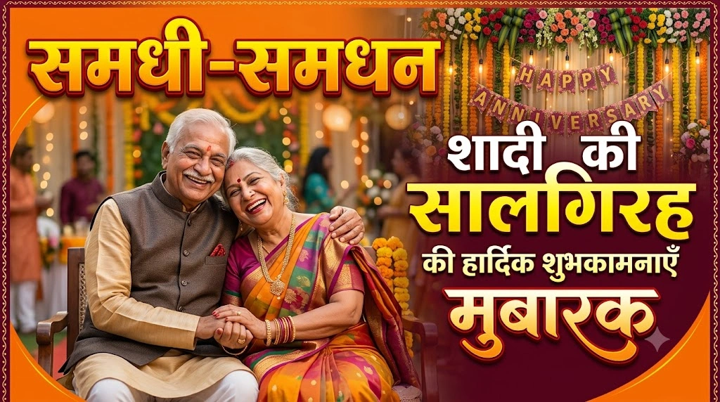 Samdhi Samdhan Anniversary Shayari in hindi