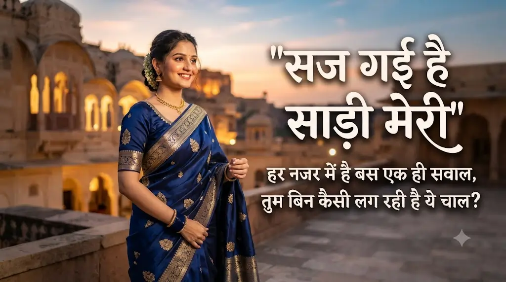 Saree Shayari in Hindi