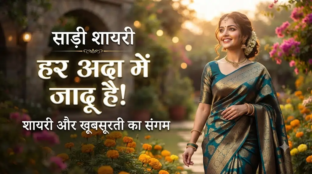 150+ Saree Shayari in Hindi: साड़ी पर खूबसूरत शायरी, स्टेटस और कैप्शन
