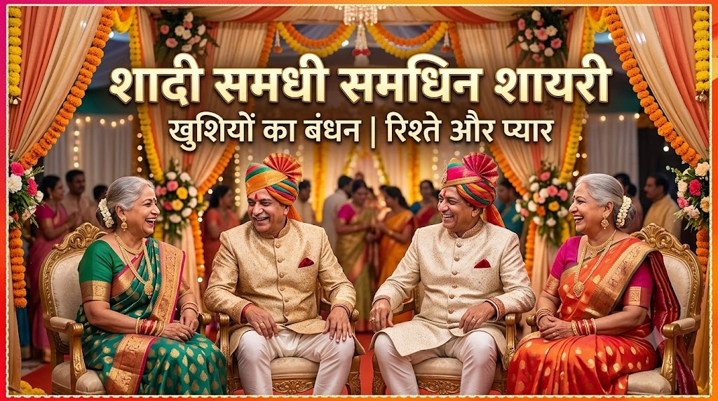Wedding Samdhi Samdhan Shayari in hindi