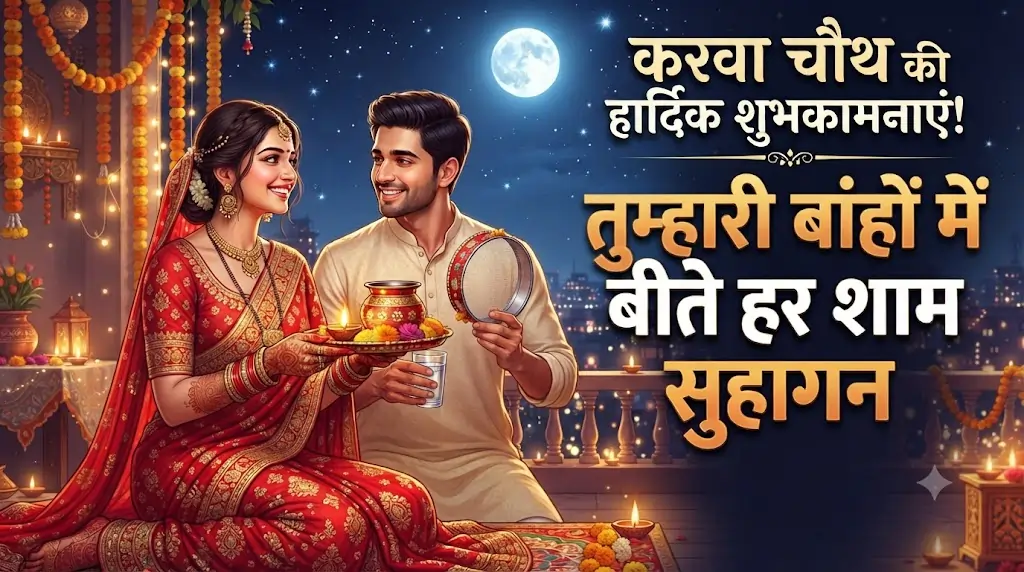 Shayari for Married Women for Karwa Chauth