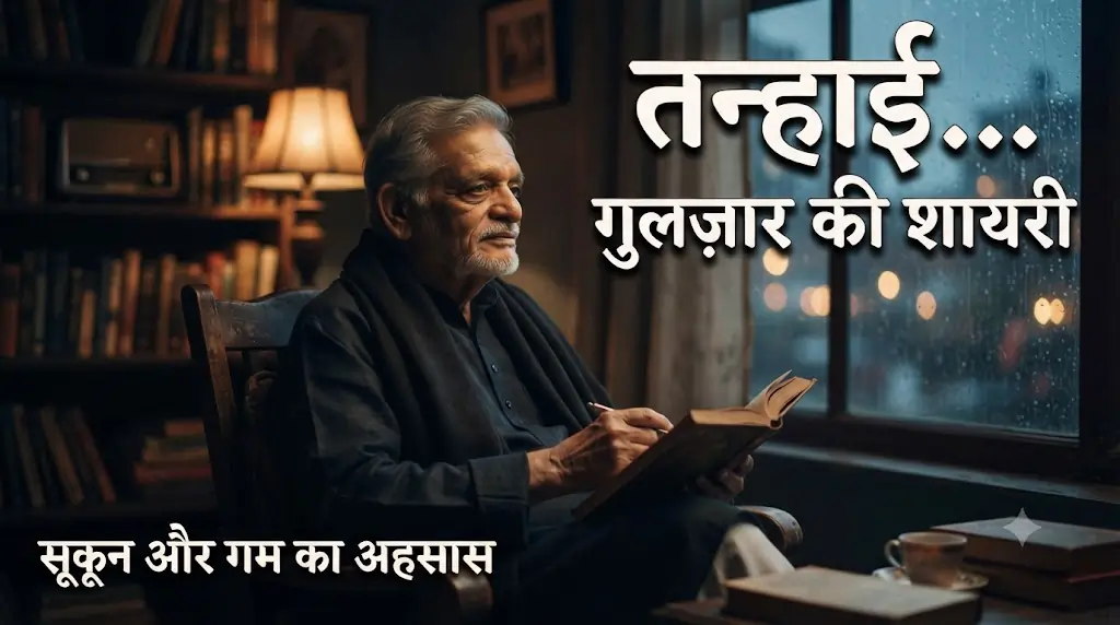 Gulzar's poetry on solitude