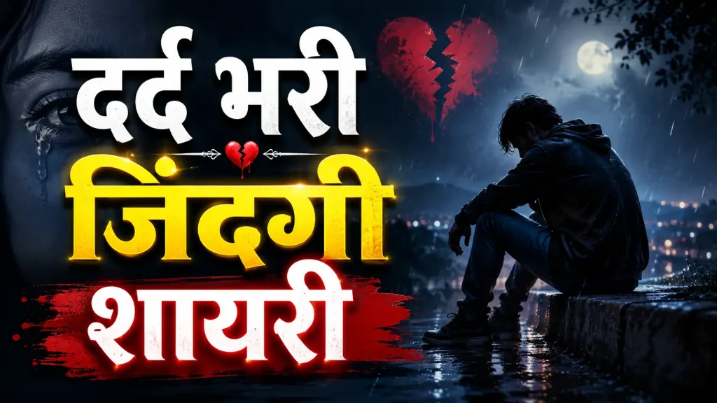 Shayari about a life filled with pain