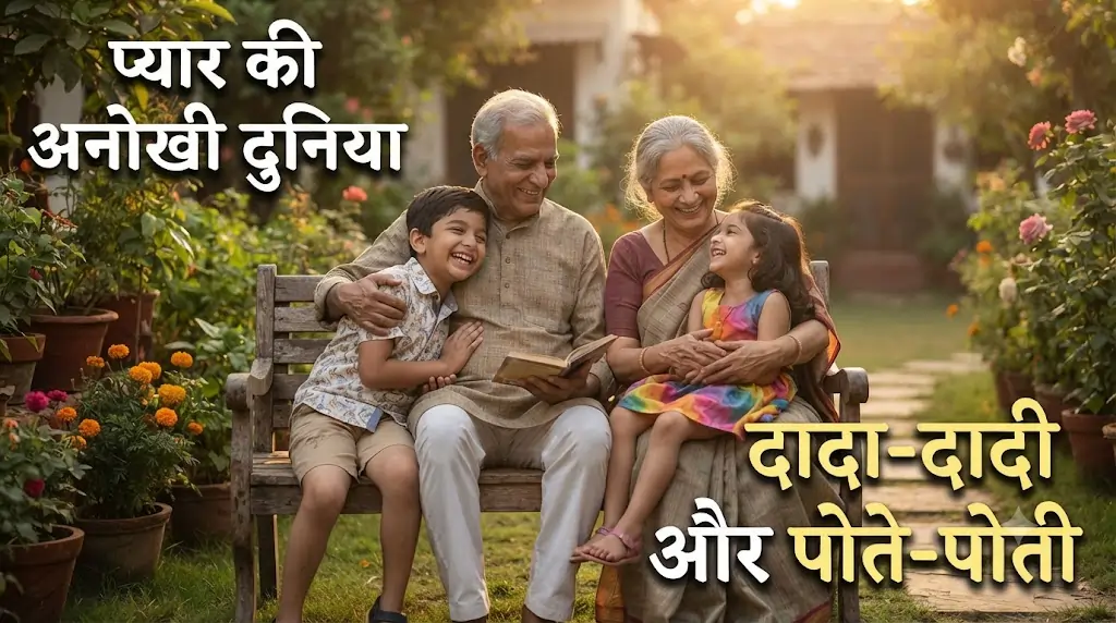 Shayari about grandparents and grandchildren
