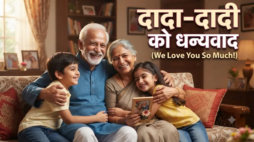 Thank-you messages for grandparents