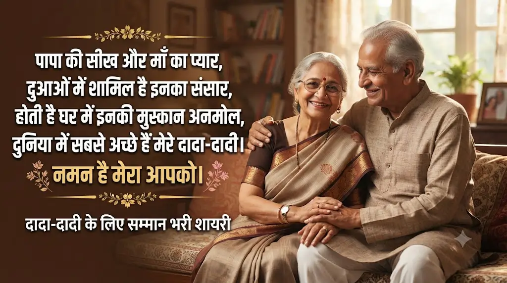 Respectful poetry for grandparents