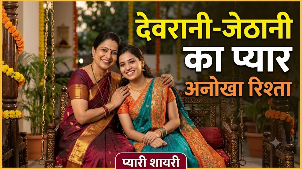 Poetry about the bond of love between a younger and an elder sister-in-law.