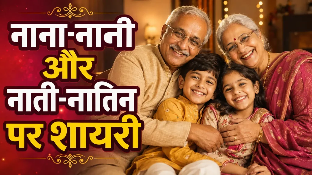 Shayari about maternal grandparents and their grandchildren