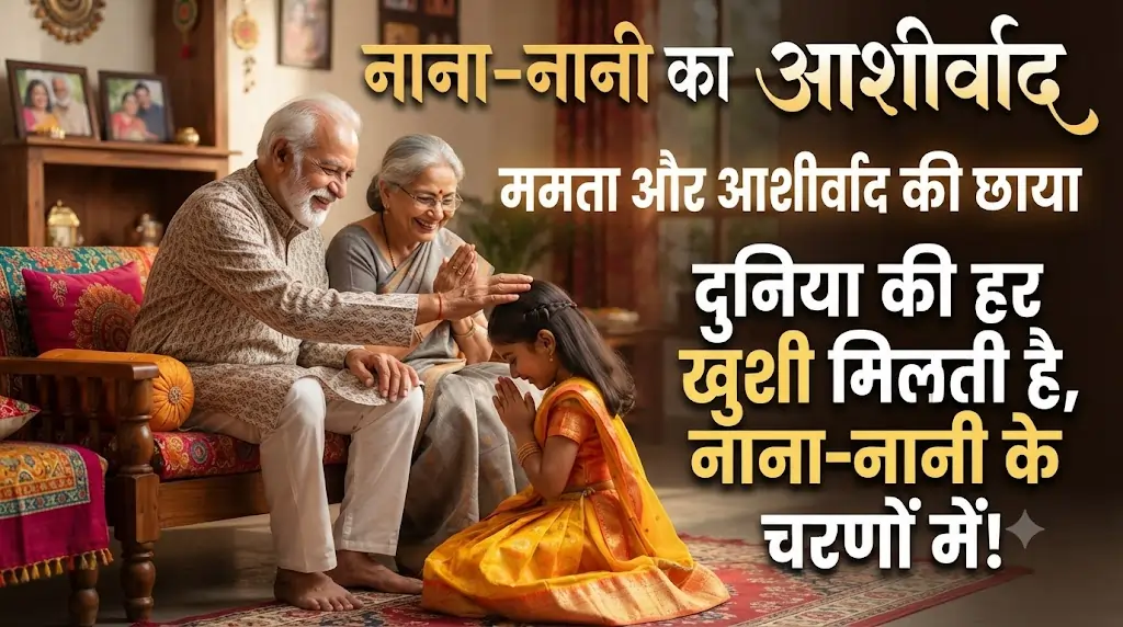 Shayari on the blessings of maternal grandparents