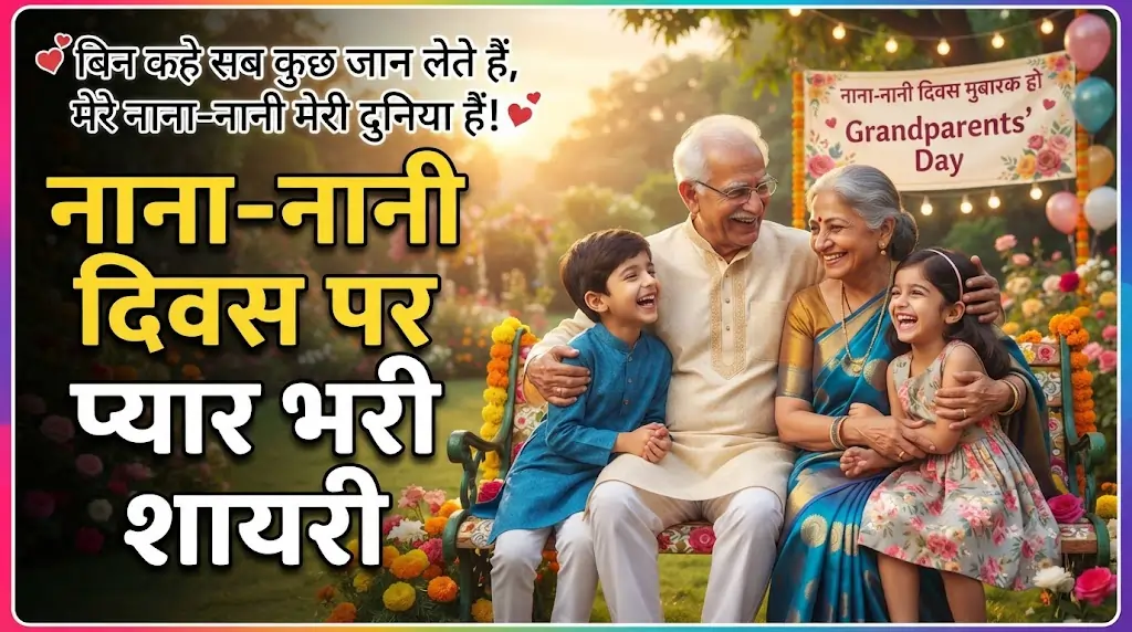 Shayari for Grandparents' Day