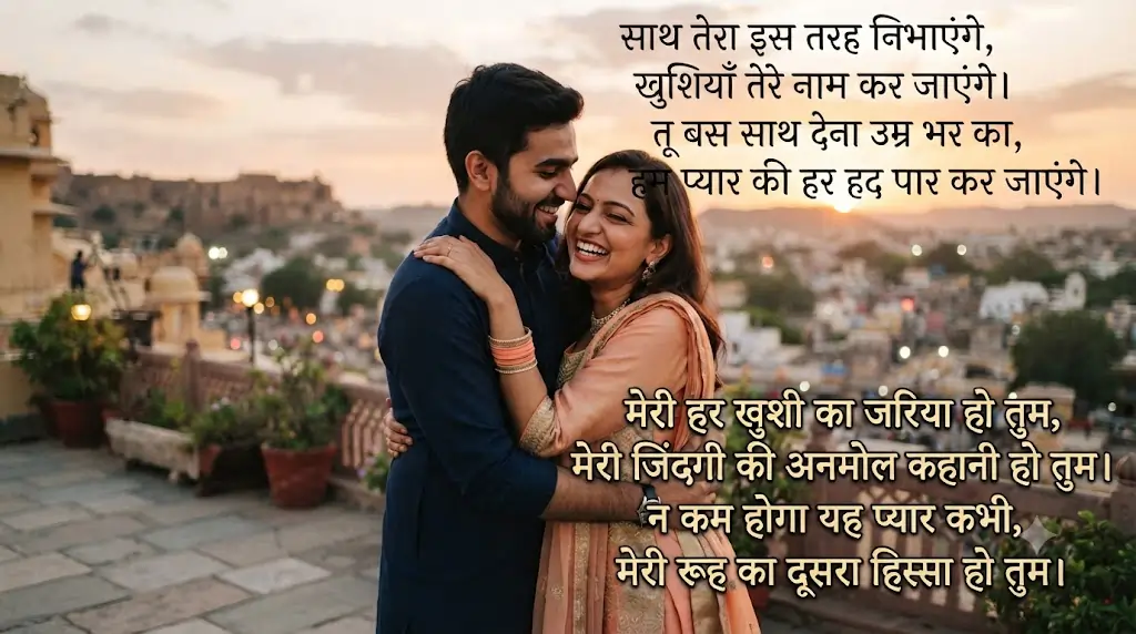 Loving poetry for husband and wife