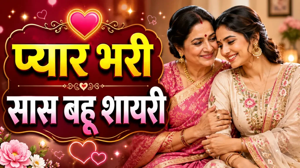 Heartwarming Shayari for Mother-in-law and Daughter-in-law