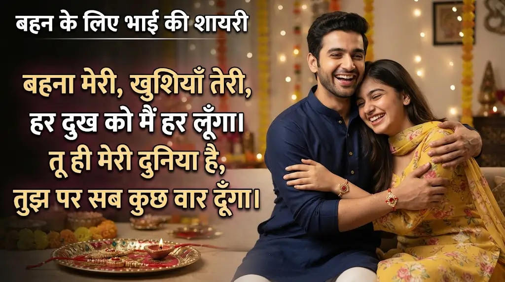 Poetry by a brother for his sister