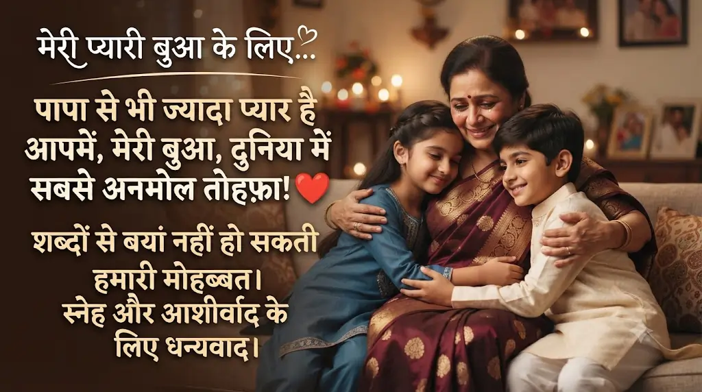 Emotional poetry for Bua (paternal aunt)