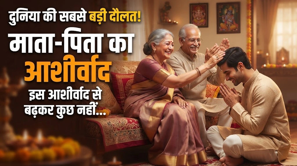 Shayari on Parents' Blessings