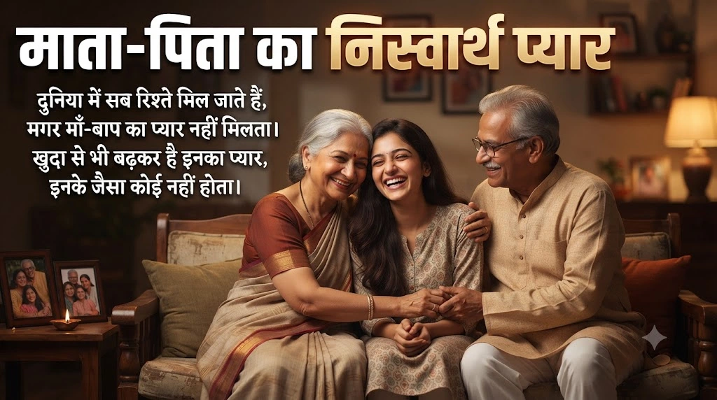 माता-पिता के प्यार पर शायरी