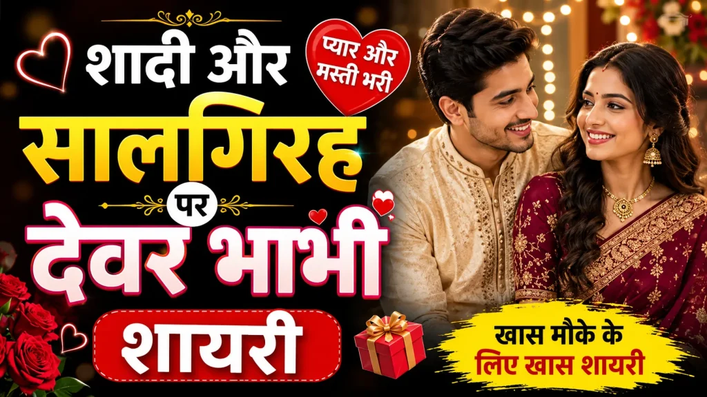 Shayari for Brother-in-law and Sister-in-law for Weddings and Anniversaries