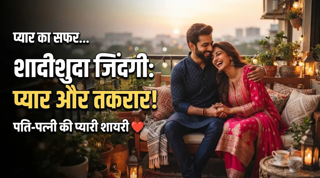 Shayari for Husband and Wife on Married Life