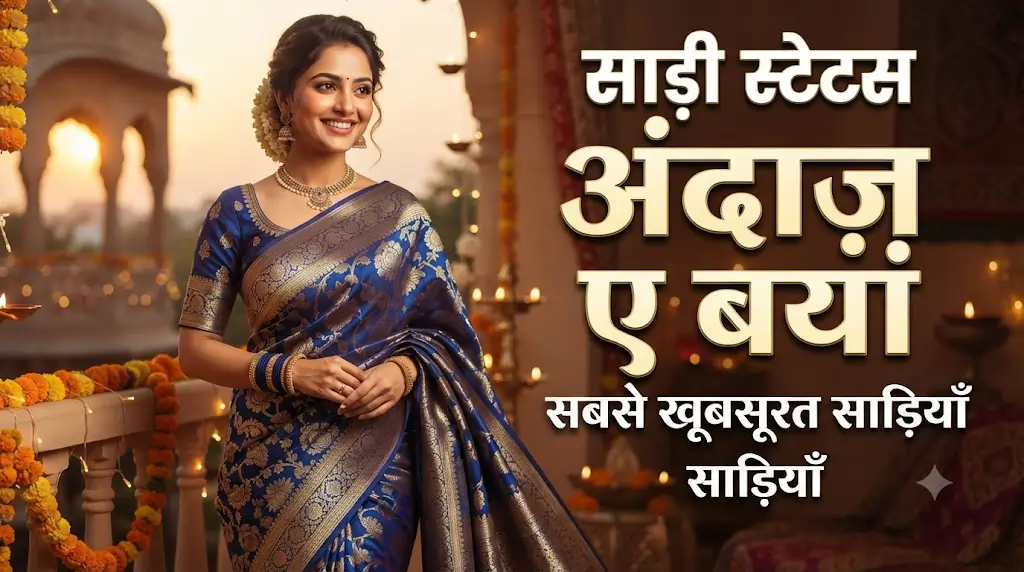 Saree Status in Hindi
