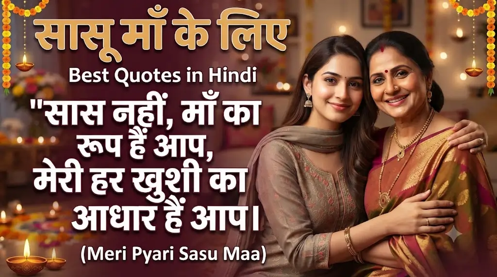 सासू माँ के लिए Best Quotes in Hindi