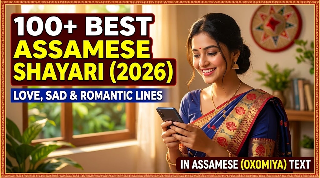 100+ Best Assamese Shayari (2026): Love, Sad & Romantic Lines