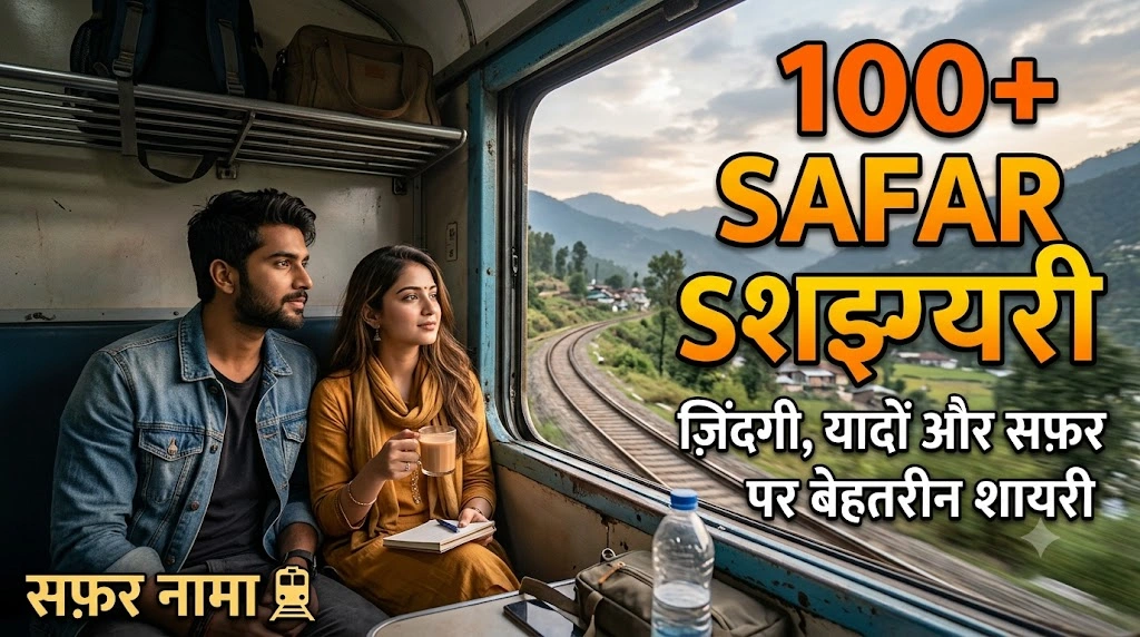 Safar Shayari in Hindi