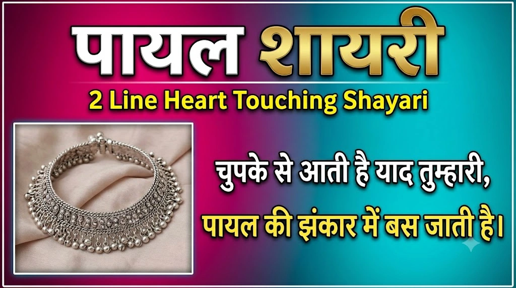 2 Line Payal Shayari 