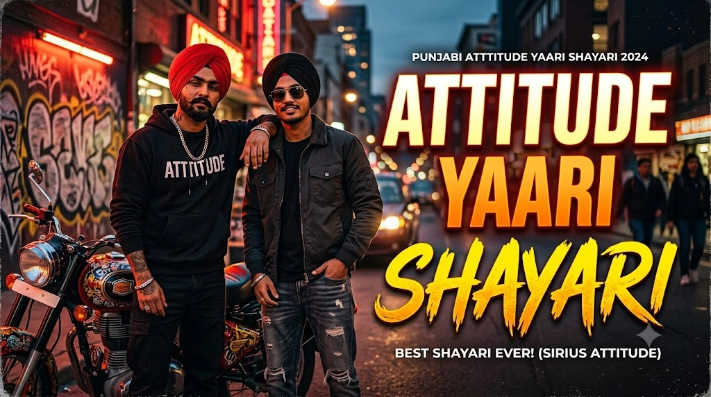 Attitude Yaari Shayari in Punjabi