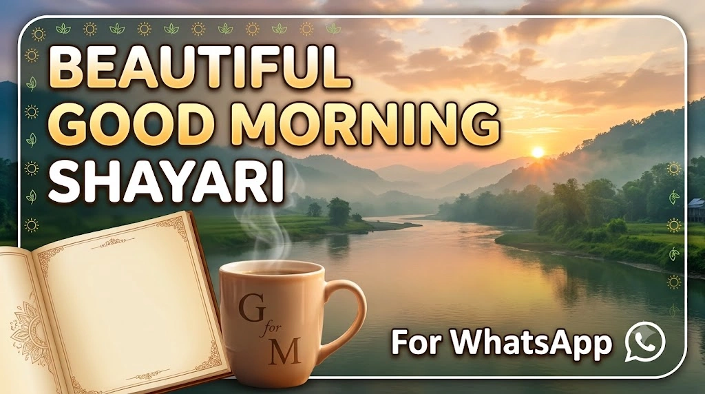 Beautiful Good Morning Shayari for WhatsApp in hindi