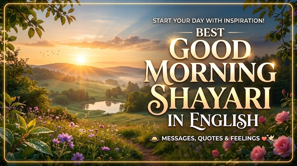 Fresh Good Morning Shayari in English