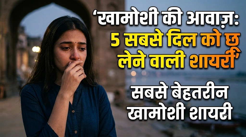 Best Khamoshi Shayari in Hindi
