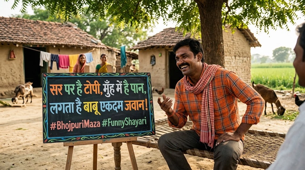Bhojpuri Funny Shayari in hindi