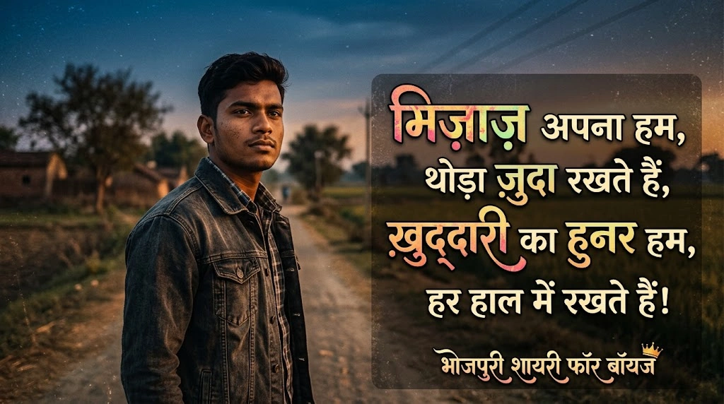 Bhojpuri Shayari for Boys