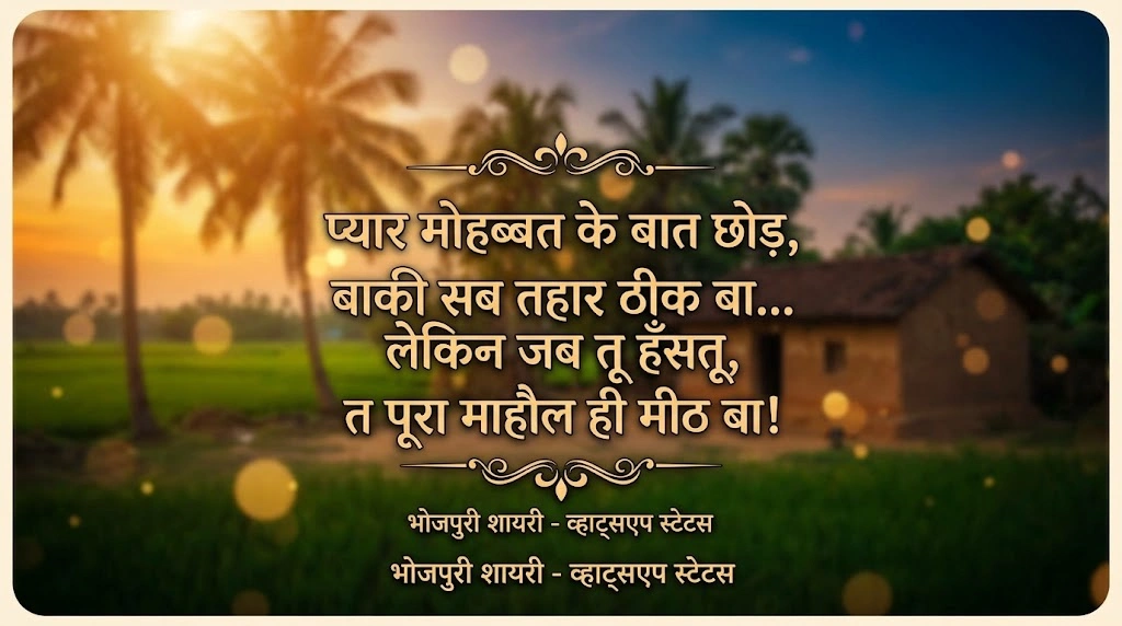 Bhojpuri Shayari for WhatsApp Status