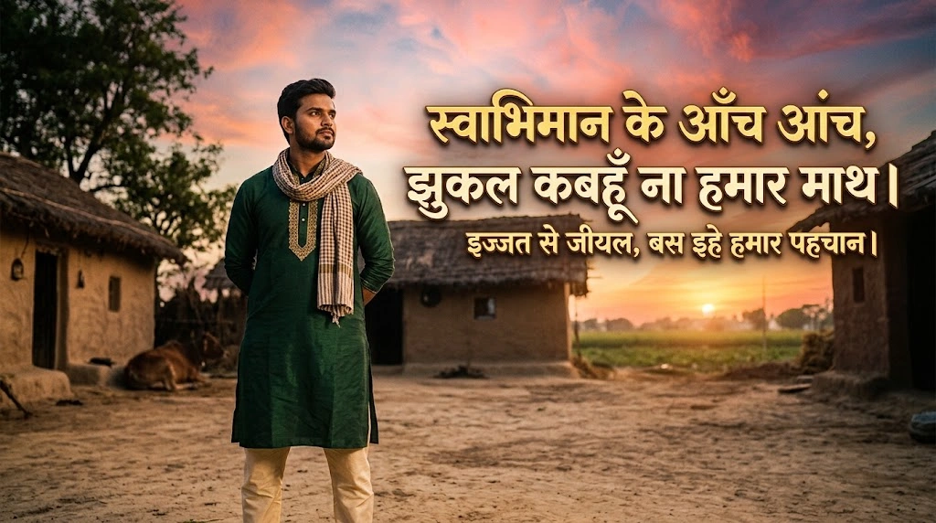 Bhojpuri Shayari on Self Respect
