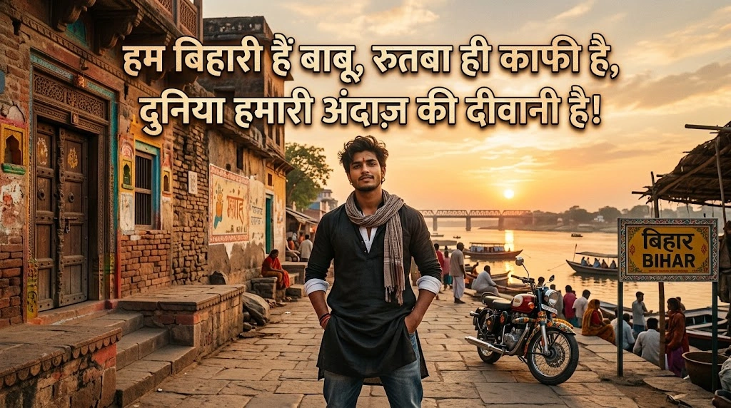 Bihari Attitude Shayari 2 Line