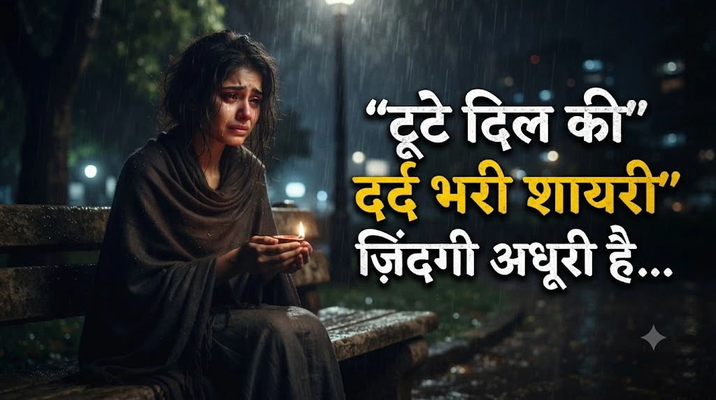 Broken Heart Shayari in Hindi